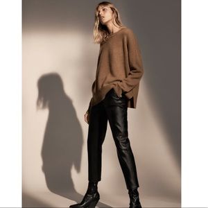 Leather pants